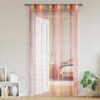 Cortinas de fios 2 pcs 100x250 cm multicor